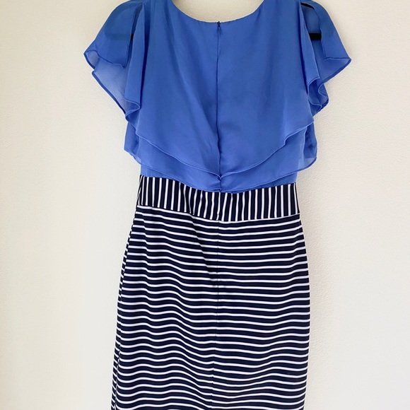 BLUE striped dress - Picture 2 of 3